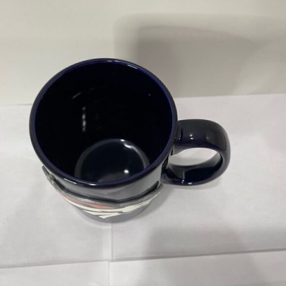 NFL Authentic Original Mug 1999 Denver Broncos Cup Glass Dinnerware Football - Picture 2 of 3